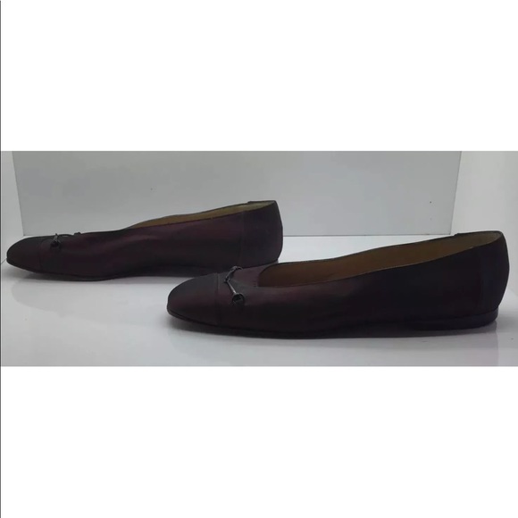 GUCCI Equestrian Horse Bit Ballet Flats ITALY 9.5M - Picture 8 of 14
